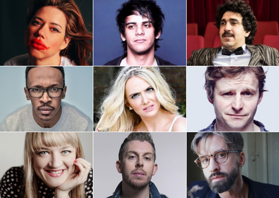 Bank Holiday Preview Day At Bill Murray Lou Sanders Kai Samra Ray Badran Travis Jay Steff Todd Will Adamsdale Tania Edwards Carl Donnely Naz Osmanoglu Angel Comedy Club Angel Comedy Club